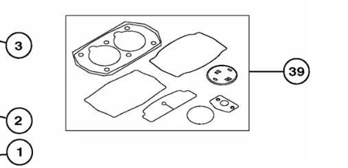 Fc213164002 Gasket Kit Rolair 1