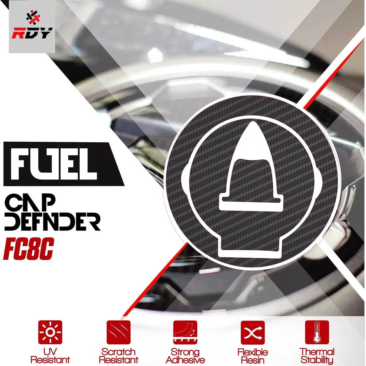 Rdy Fuel Cap Defender Fits For Ducati Fuel Cap 1