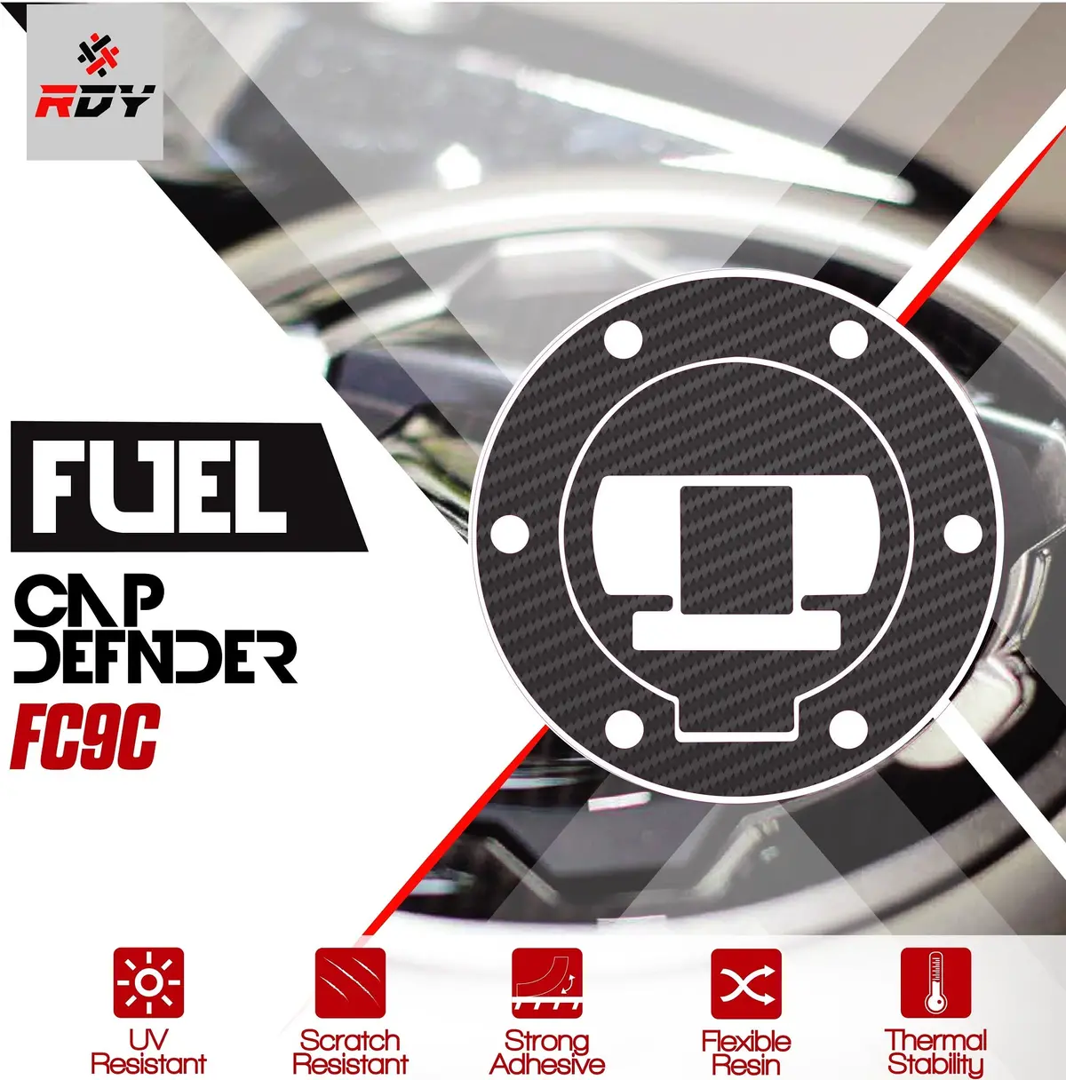 Rdy Fuel Cap Defender Fits For Bmw Fuel Cap (6 Holes) 1