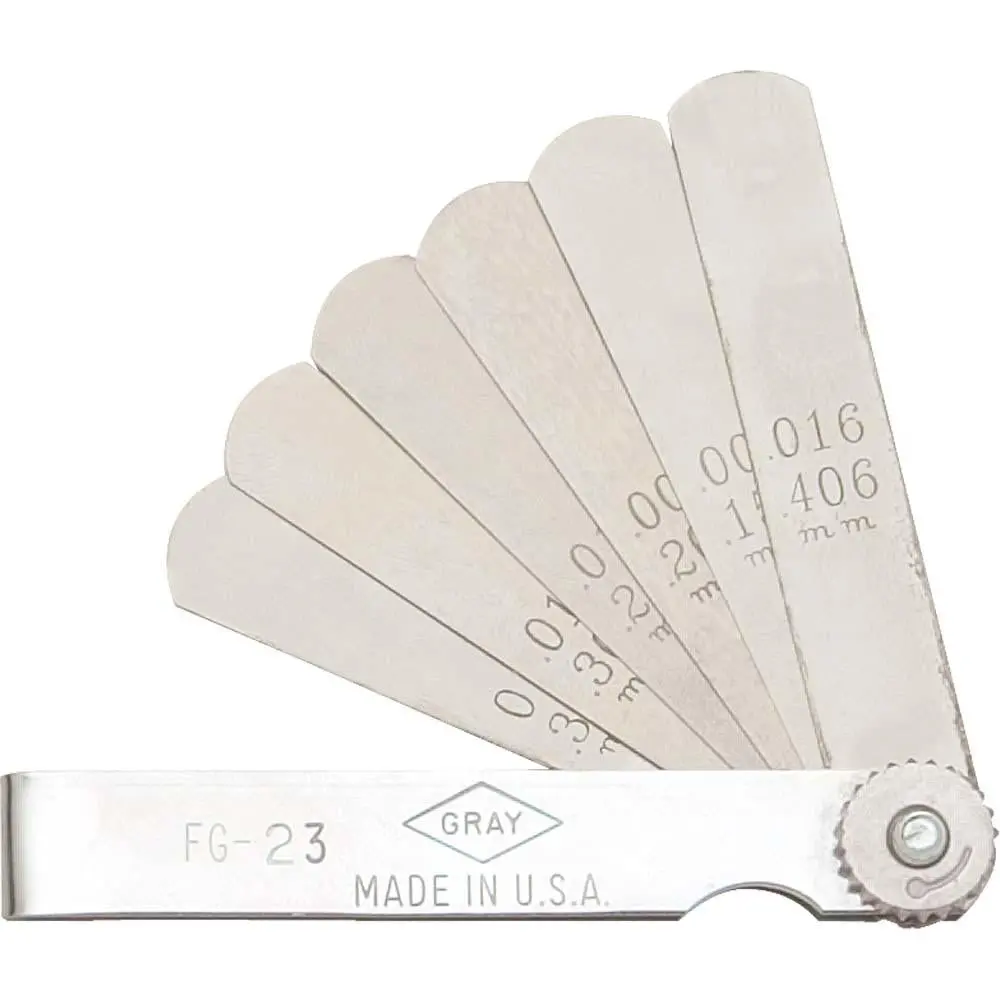 6-Blade Brass Ignition Feeler Gauge 1