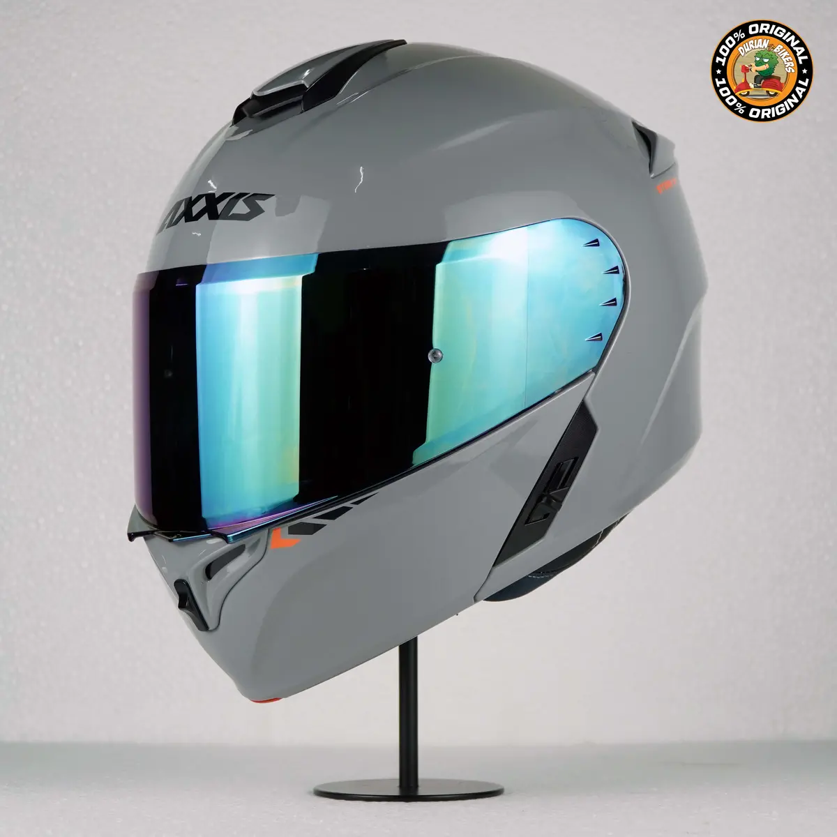 Axxis Helmet Storm S Solid (A12 Gray Gloss) 1