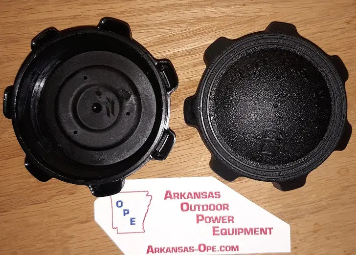Exmark 513508A Replaces 1-513508 And 513508 Fuel Cap Unleaded Gasoline Only 2 Shown Sold Each Fm225 1