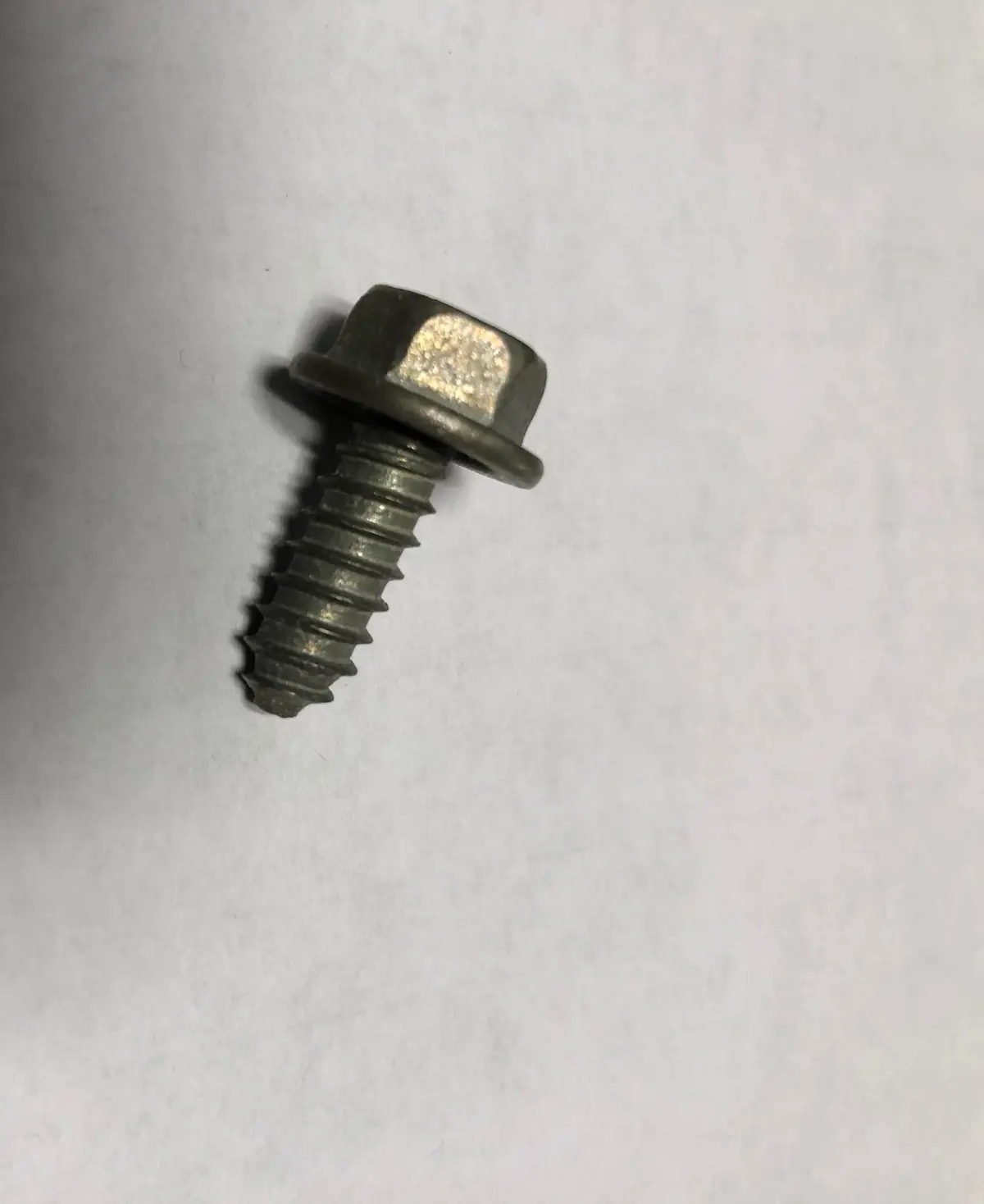 710-0896 1/4" Hex Screw Mtd/White Outdoor 1