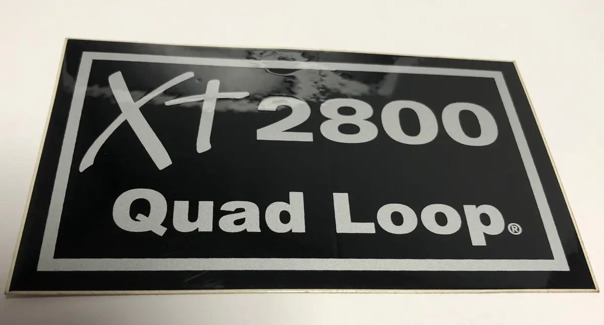800025 Decal Xt2800 Quad Loop Dixie Chopper Nla 1