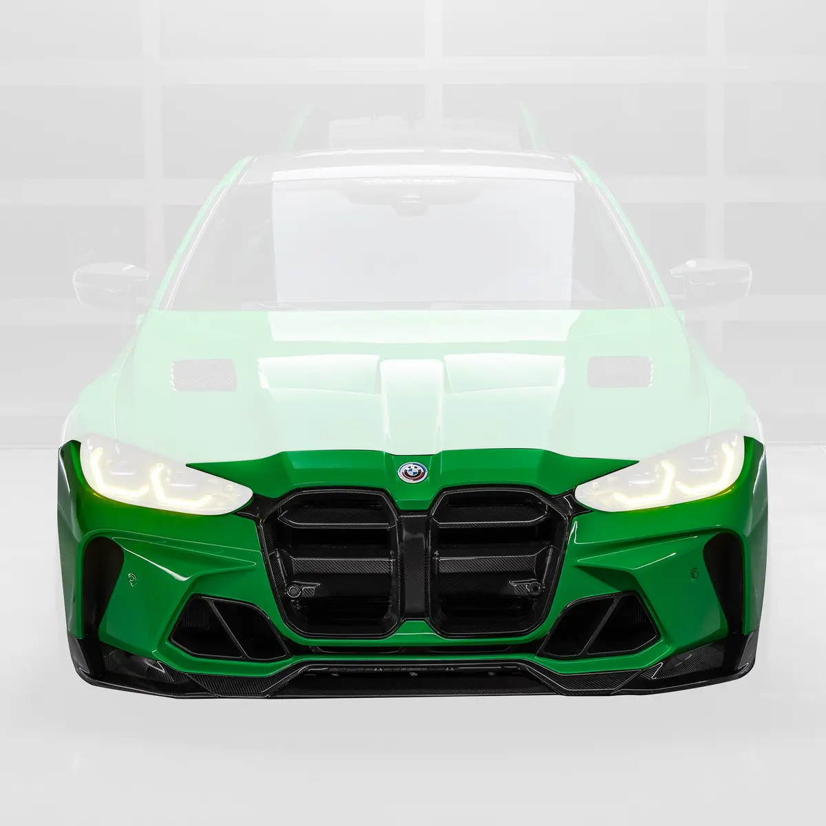 Gts-V Bmw G8x M3 | M4 One-Piece Carbon Fiber Aero Front Bumper 1