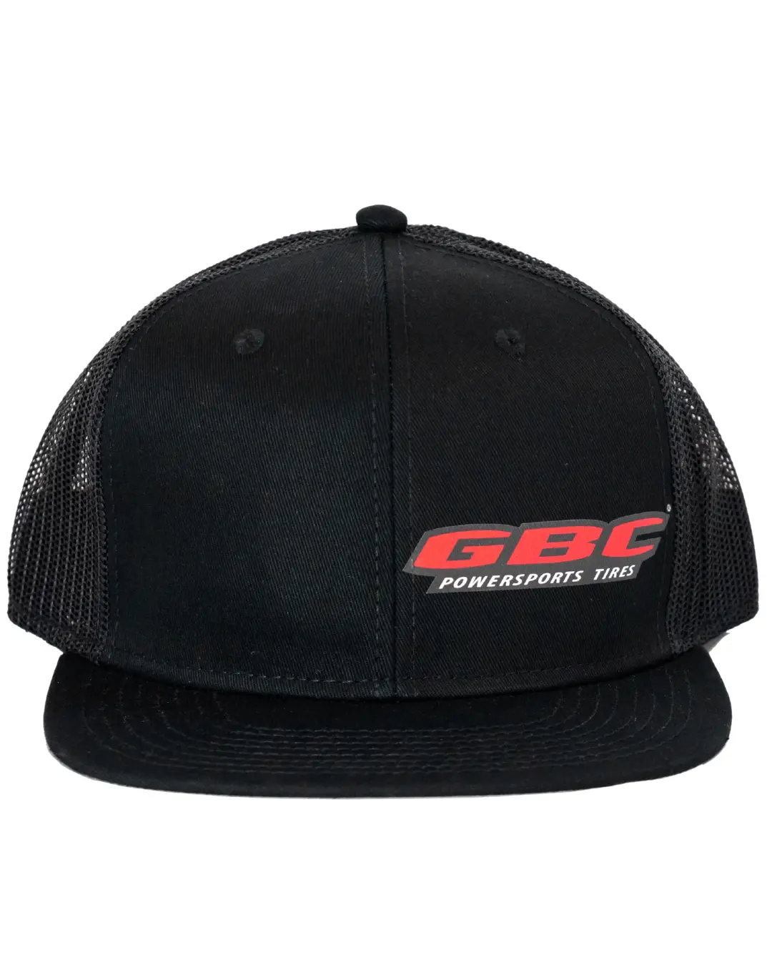 Gbc Powersports Black Hat With Red Logo 1