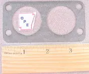 0G0510 Gasket. Manifold To Carb Generac Gps1/Wh3 1