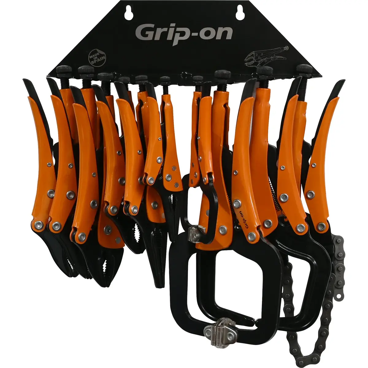 Grip-On® 10 Piece General Service Locking Pliers Set 1