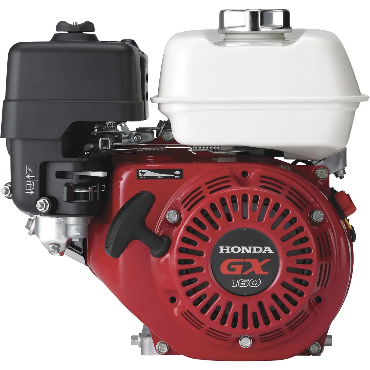Honda Gx Series Horizontal Ohv Engine, 163Cc, 3/4In. X 2 7/16In. Shaft, Model# Gx160ut2qx2 Honda Item 6059 1