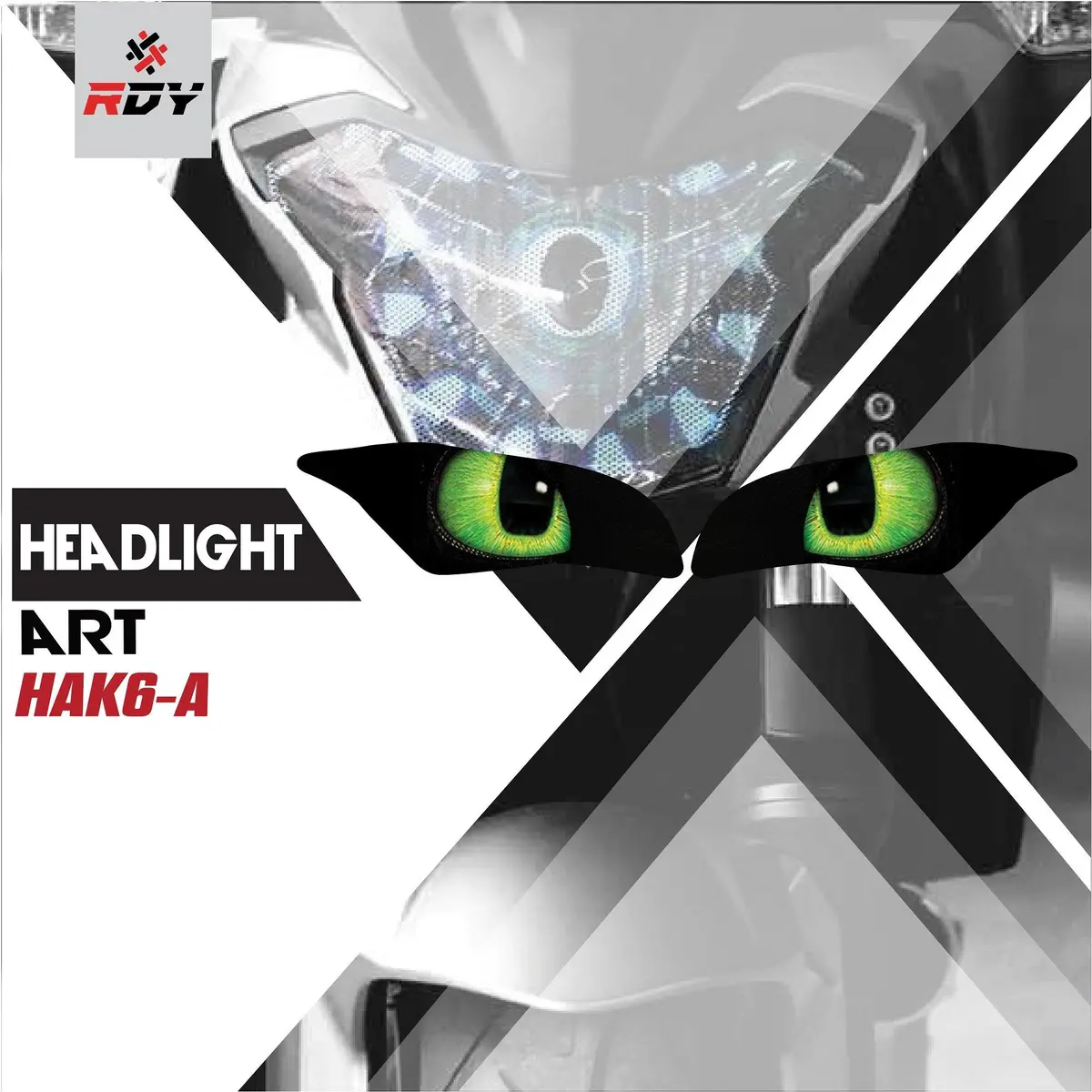 Rdy Headlight Art Fits For Kawasaki Zx-10R 1