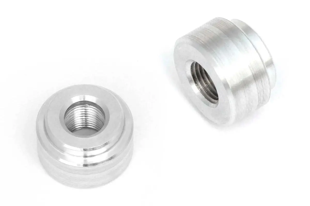 Weld On Fitting 1/8 Npt - 27 Tpi - 6061 Aluminium Size: 20.4Mm X 13Mm 1