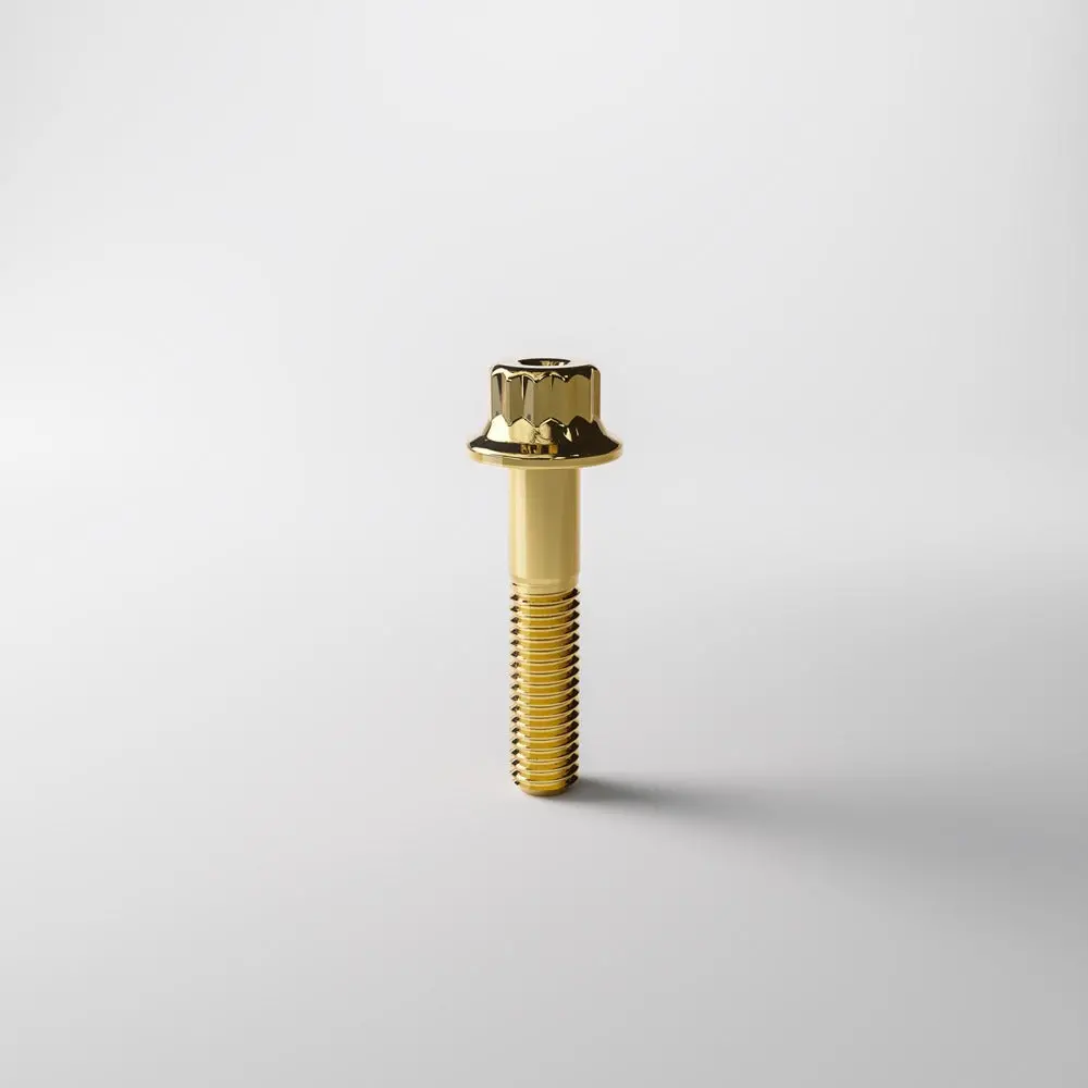 Gold - M6 32Mm Steel Assembly Hardware 1