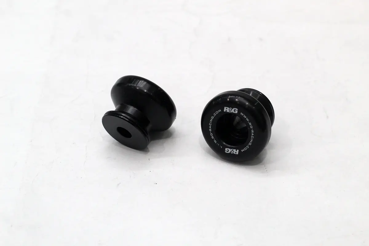 R&G Cotton Reels (Offset) Fits For Kawasaki Ninja 250 / 300 / 400 / Versys-X 250 / 300, Z125 / 250 / 400 1