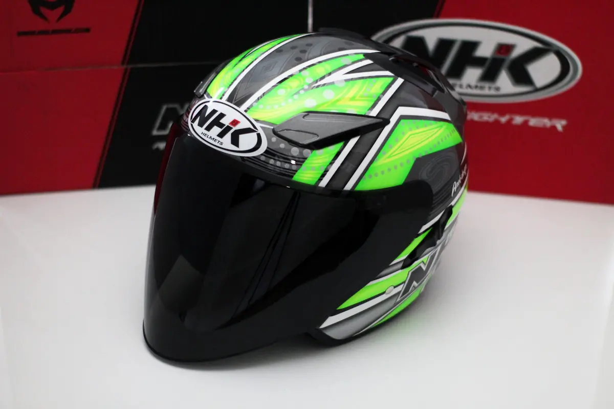 Nhk Helmet R1 V2.0 Remy Gardner (Grey/Green Glossy) 1