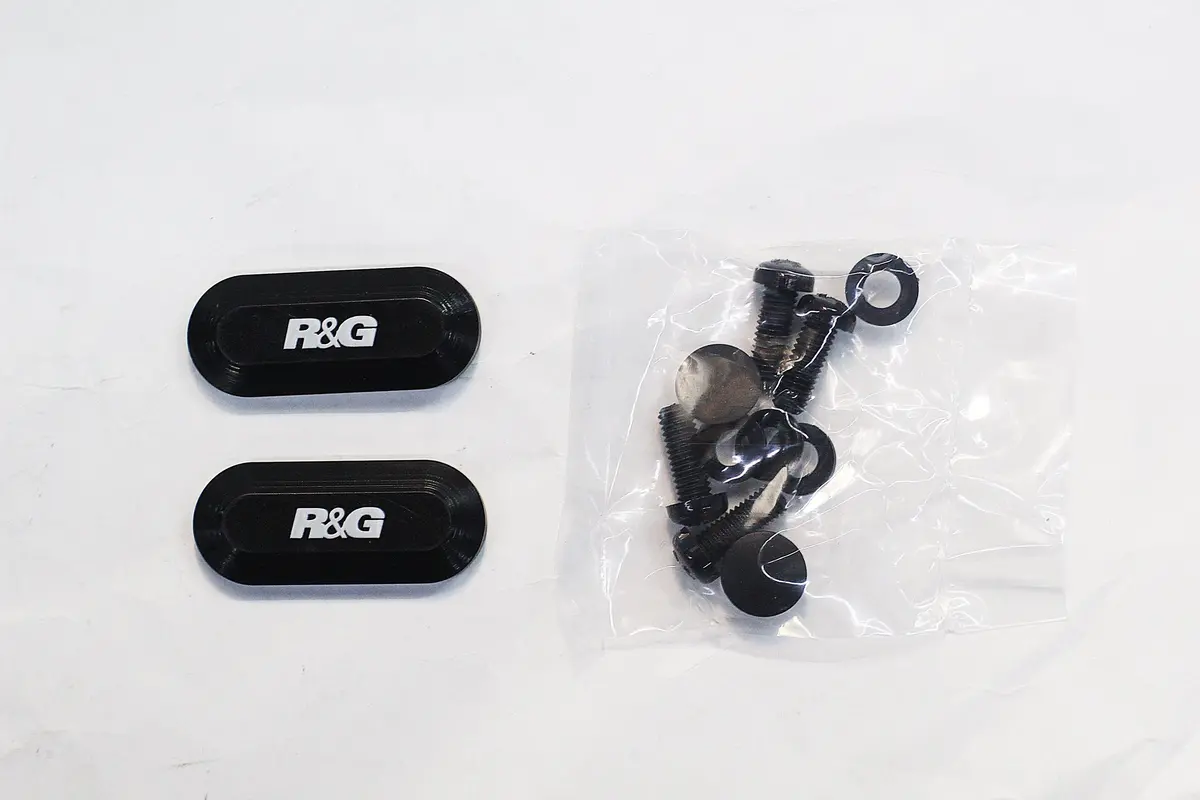 R&G Mirror Blanking Plates Fits For Yamaha Yzf-R1 / R1m ('15-) 1