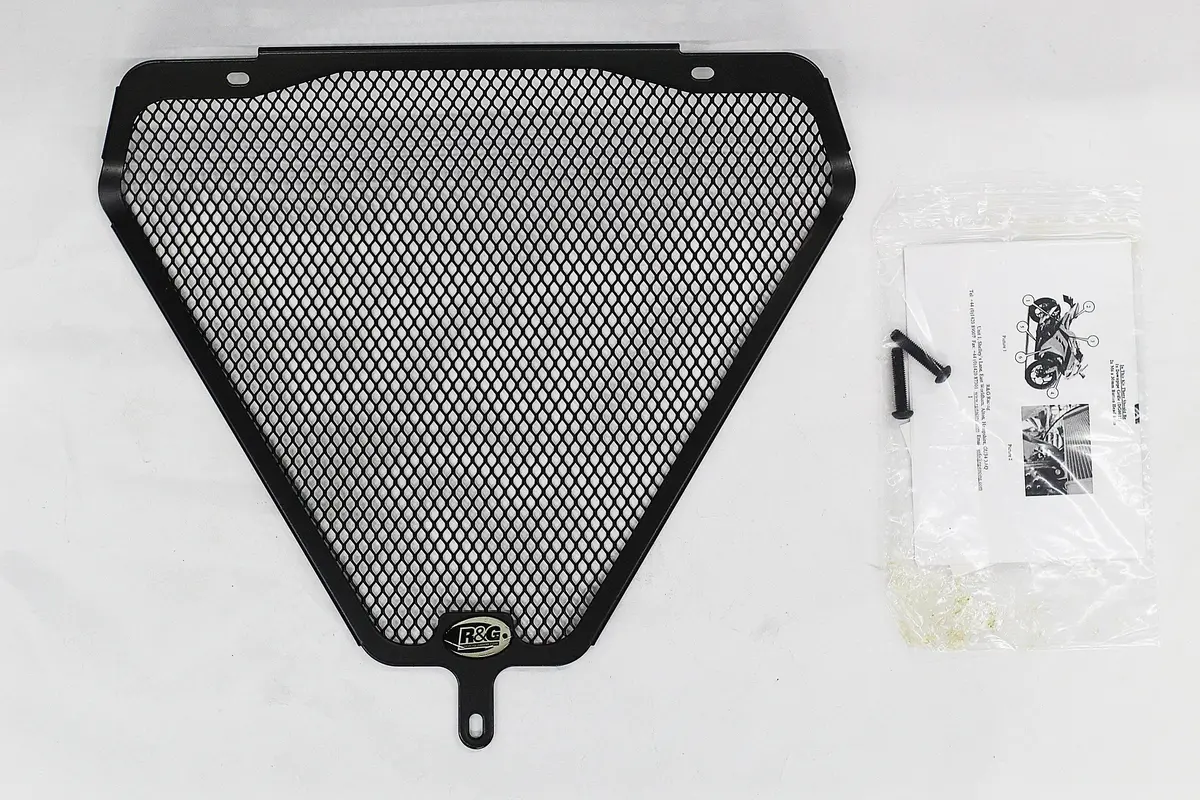 R&G Downpipe Grille Fits For Kawasaki Ninja 300 ('13-) & Ninja 250 ('13-'17) (Black) 1