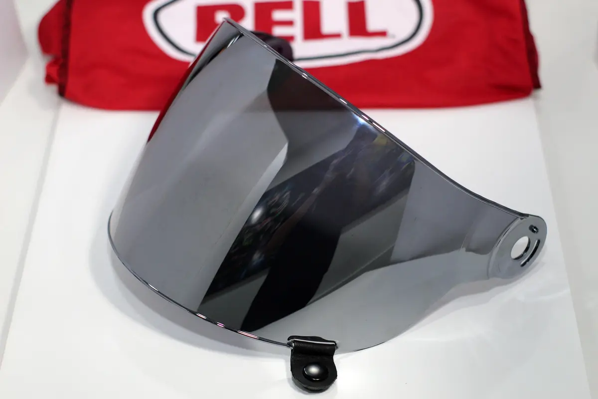 Bell Bullitt Visor Sparepart (Flat Dark Silver Iridium) 1