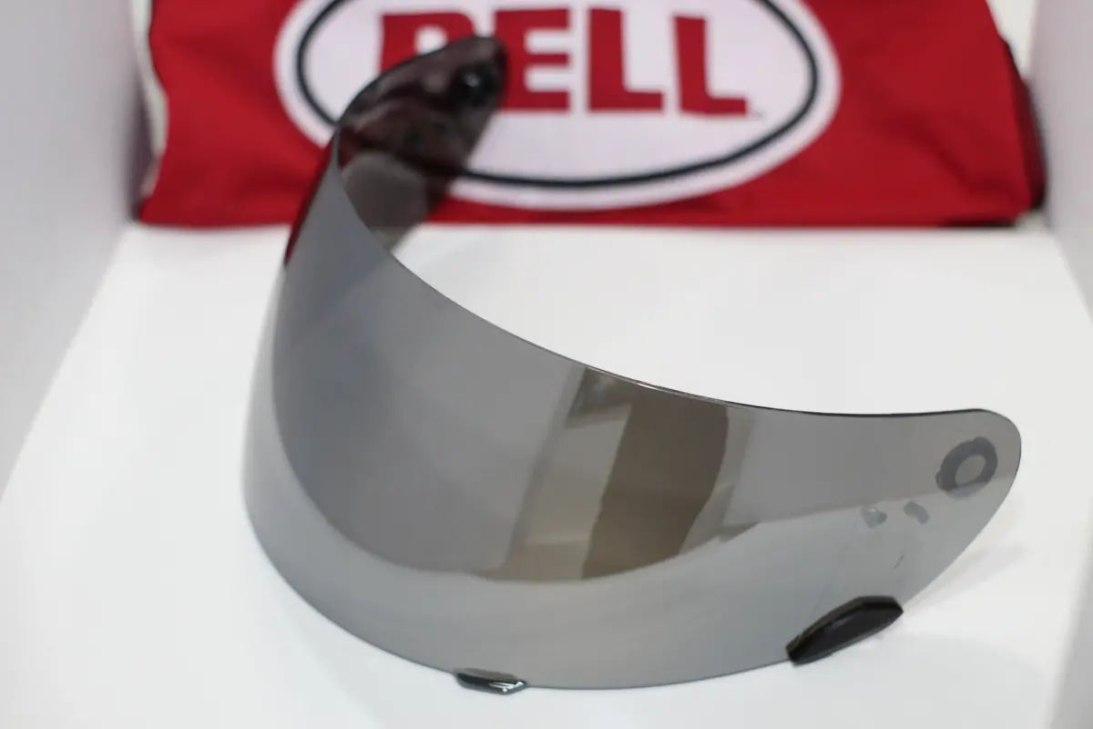 Bell Clickrelease Visor Sparepart (Light Silver Iridium) 1