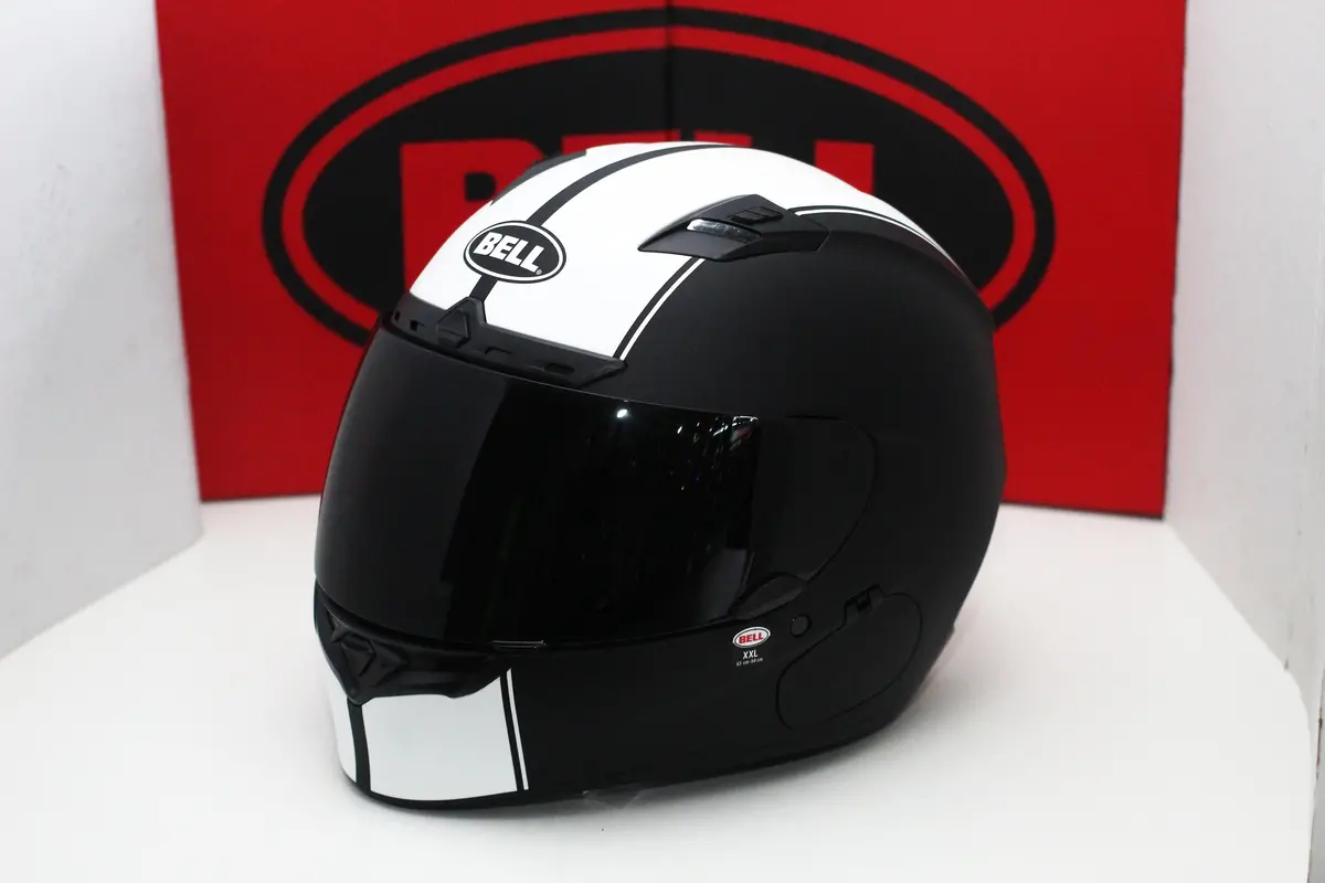 Bell Helmet Qualifier Dlx Mips (Rally Matte Black/White) 1