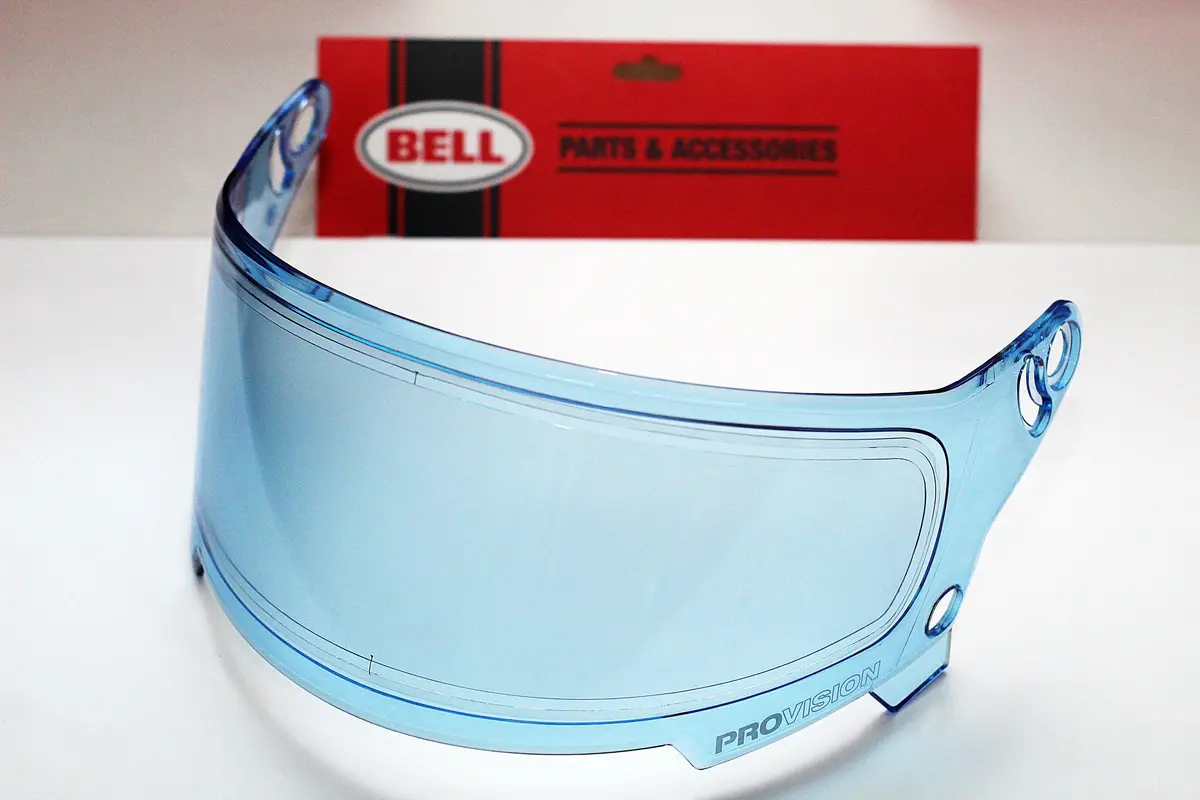 Bell Eliminator Visor (Hi-Def Blue) 1
