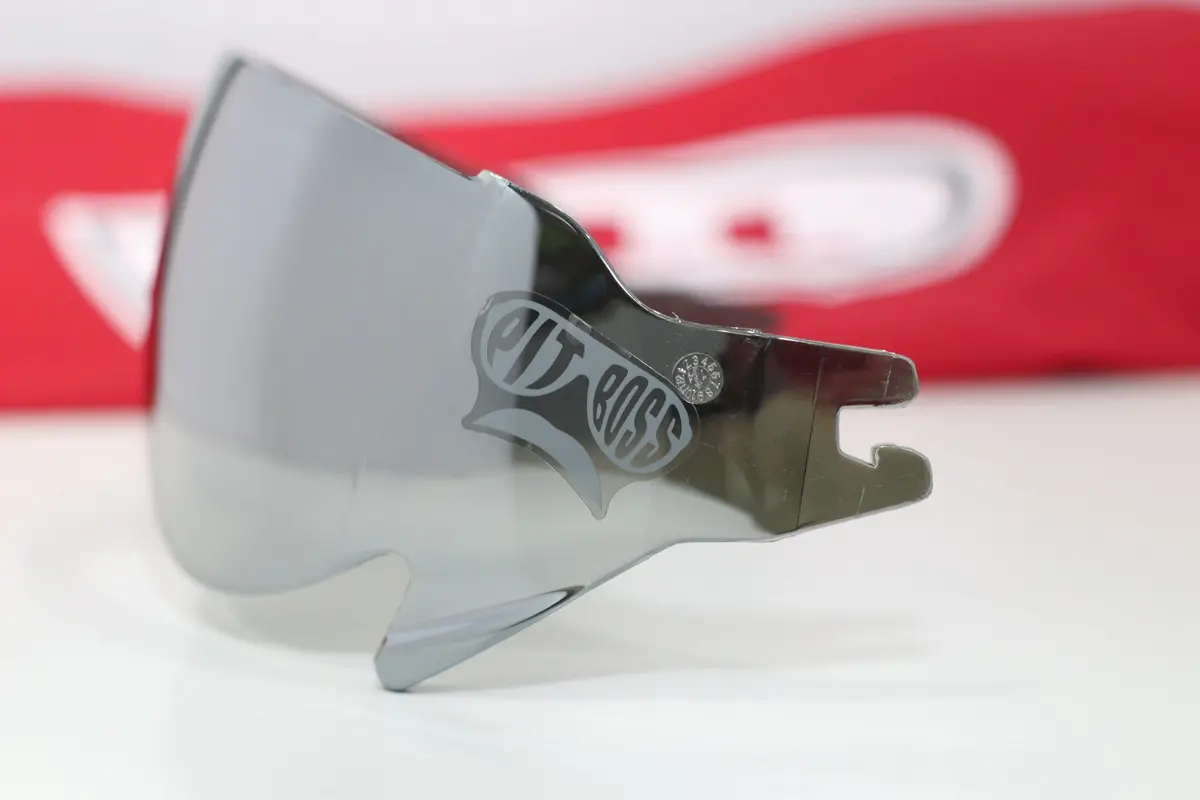 Bell Pit Boss Visor (Inner Shield Iridium Silver) 1