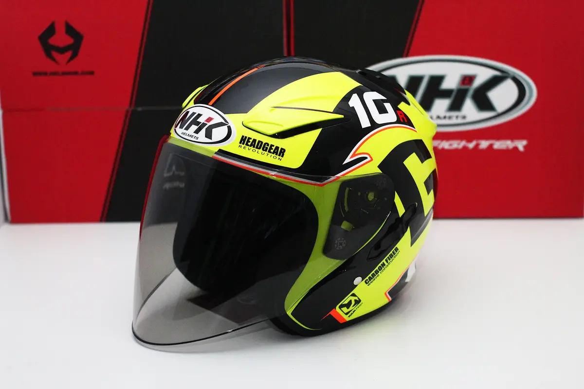 Nhk R1 V2.0 G10 (Yellow Flo/Black Glossy) 1