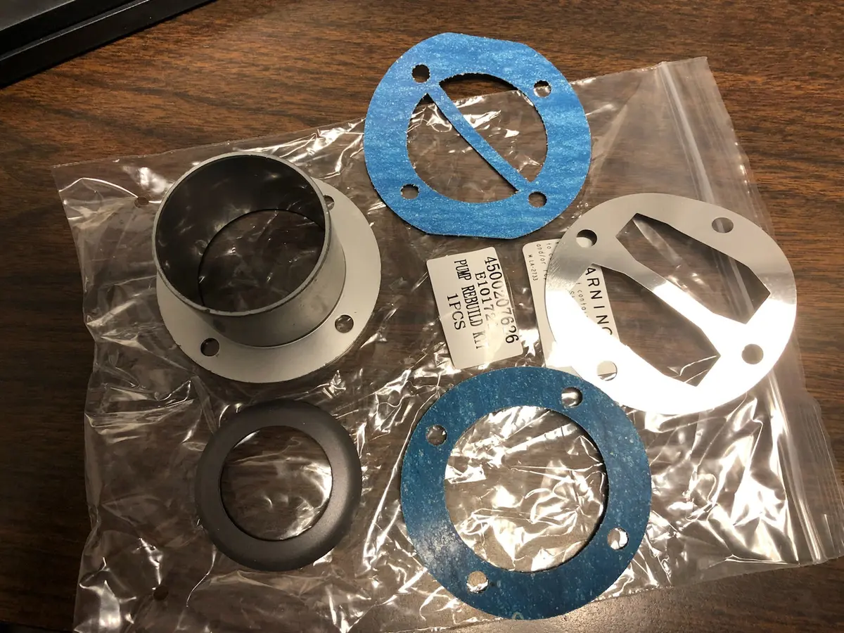 E101721 Pump Rebuild Kit Sanborn  Obsolete - Now Use E105013 1