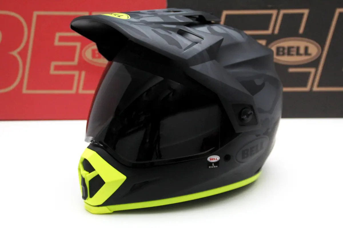 Bell Helmet Mx-9 Adventure Mips (Stealth Matte Camo Black/Hi-Viz) 1