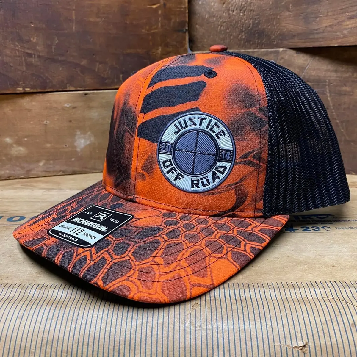 Kryptek Orange Hat 1