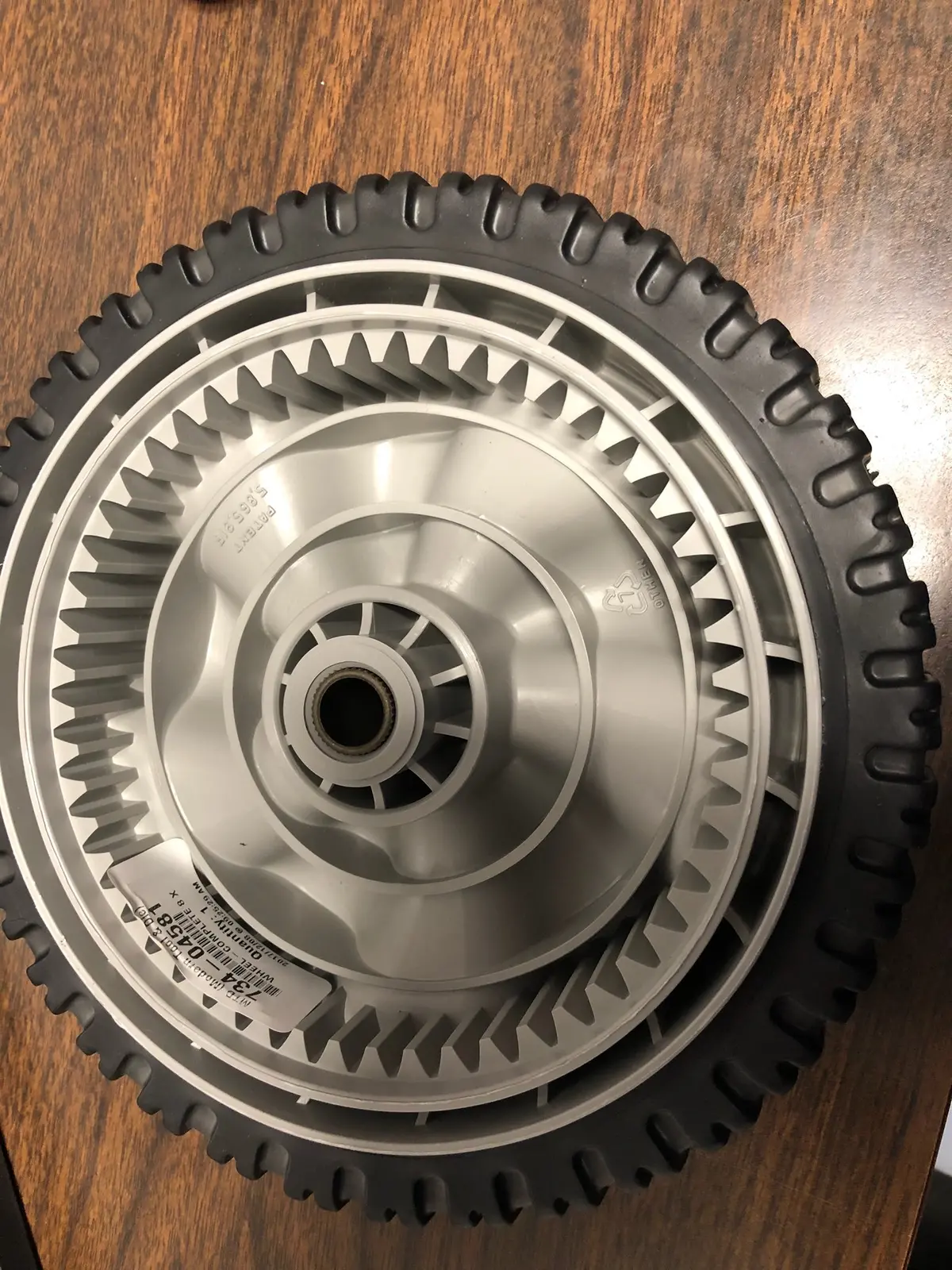 734-04581 Wheel, Front Mtd 1