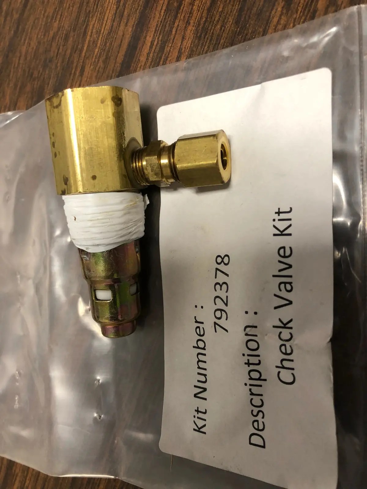 792378 Check Valve Kit Northstar Sfi 1