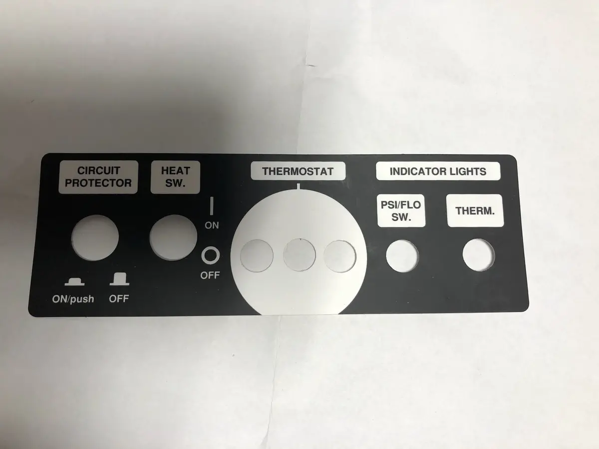 777660 Decal, Control Panel Northstar 1
