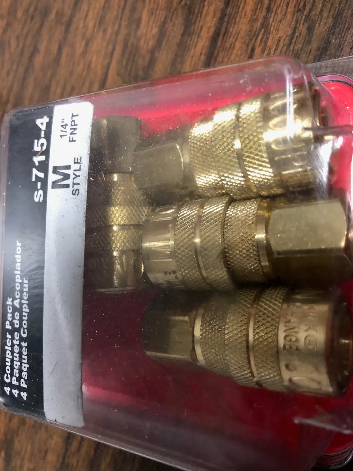 57528  Coupler Socket Fpt 1/4" 4 Pack  Northstar 1