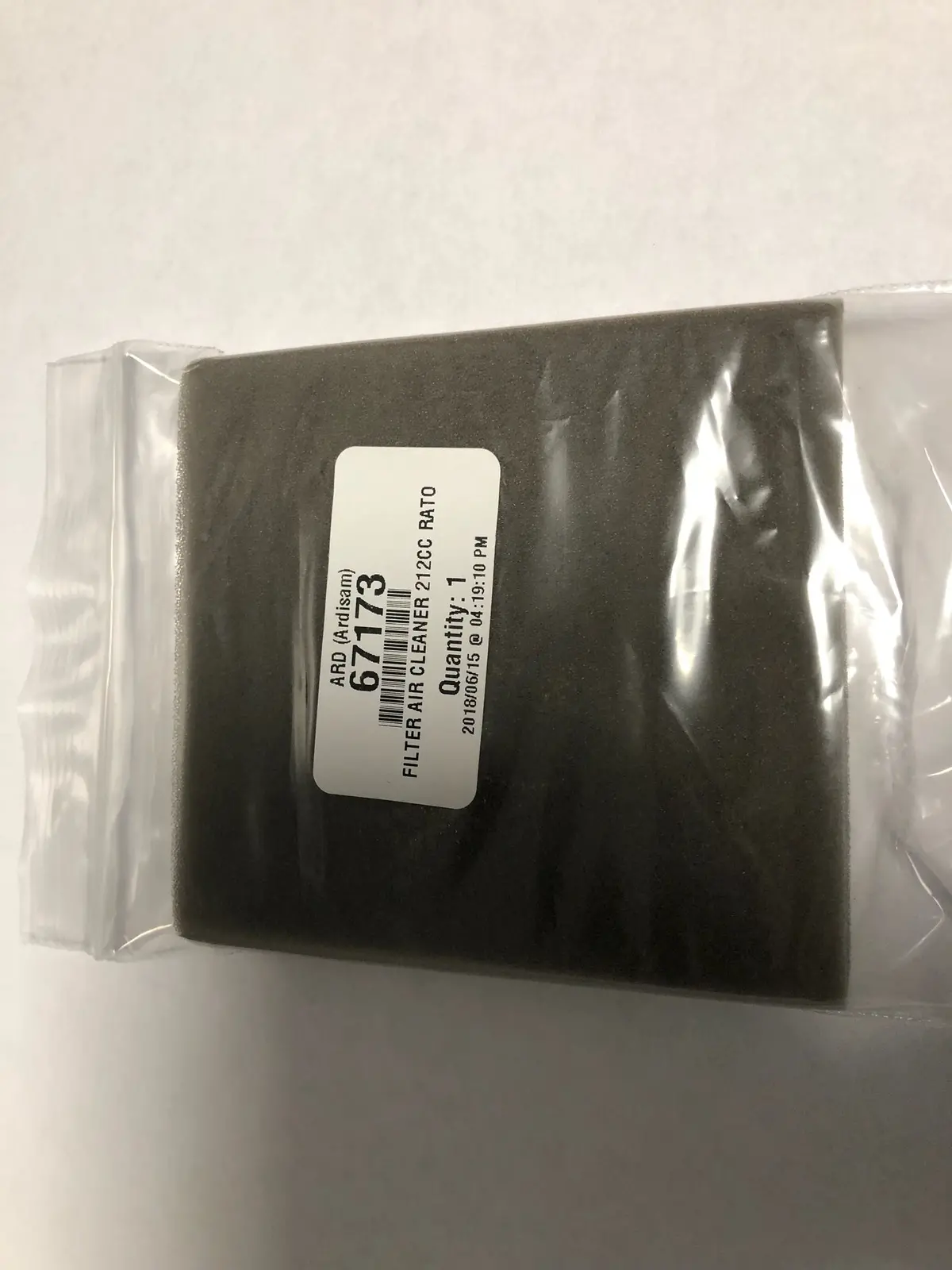 67173  Filter Air Cleaner 212Cc Rato  Earthquake 1