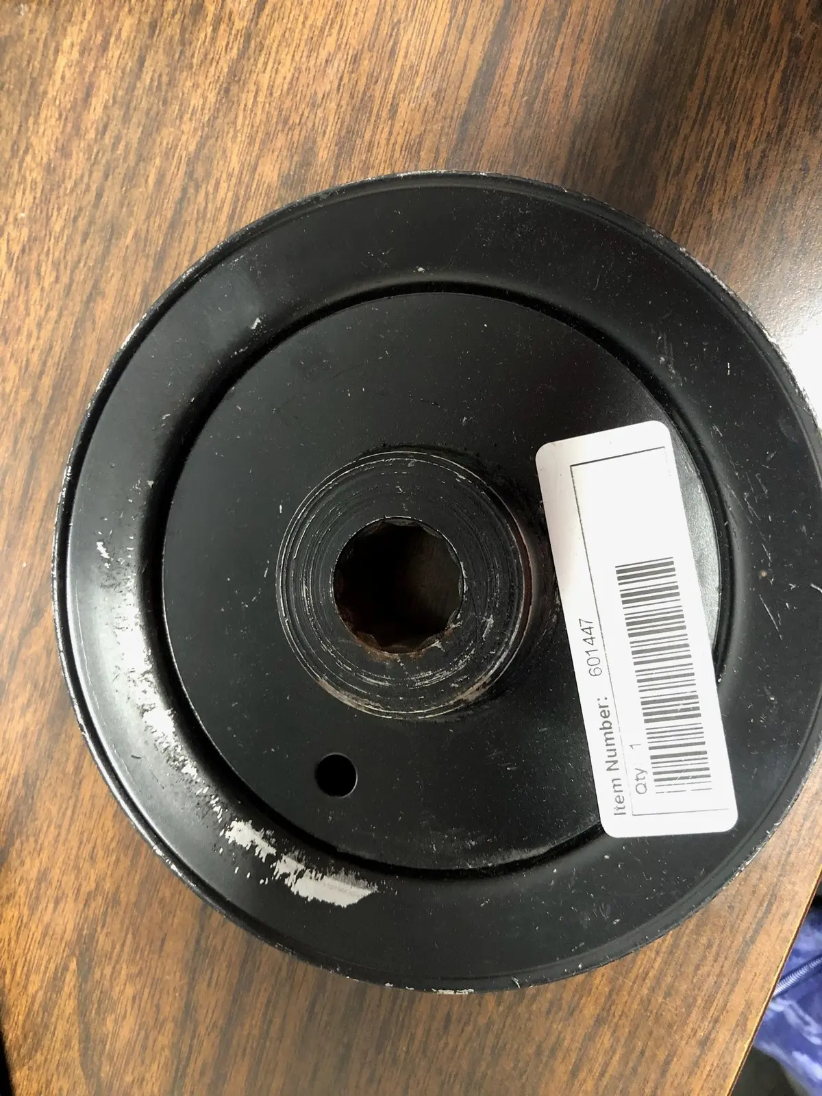601447 Pulley, Deck Drive Big Dog 1