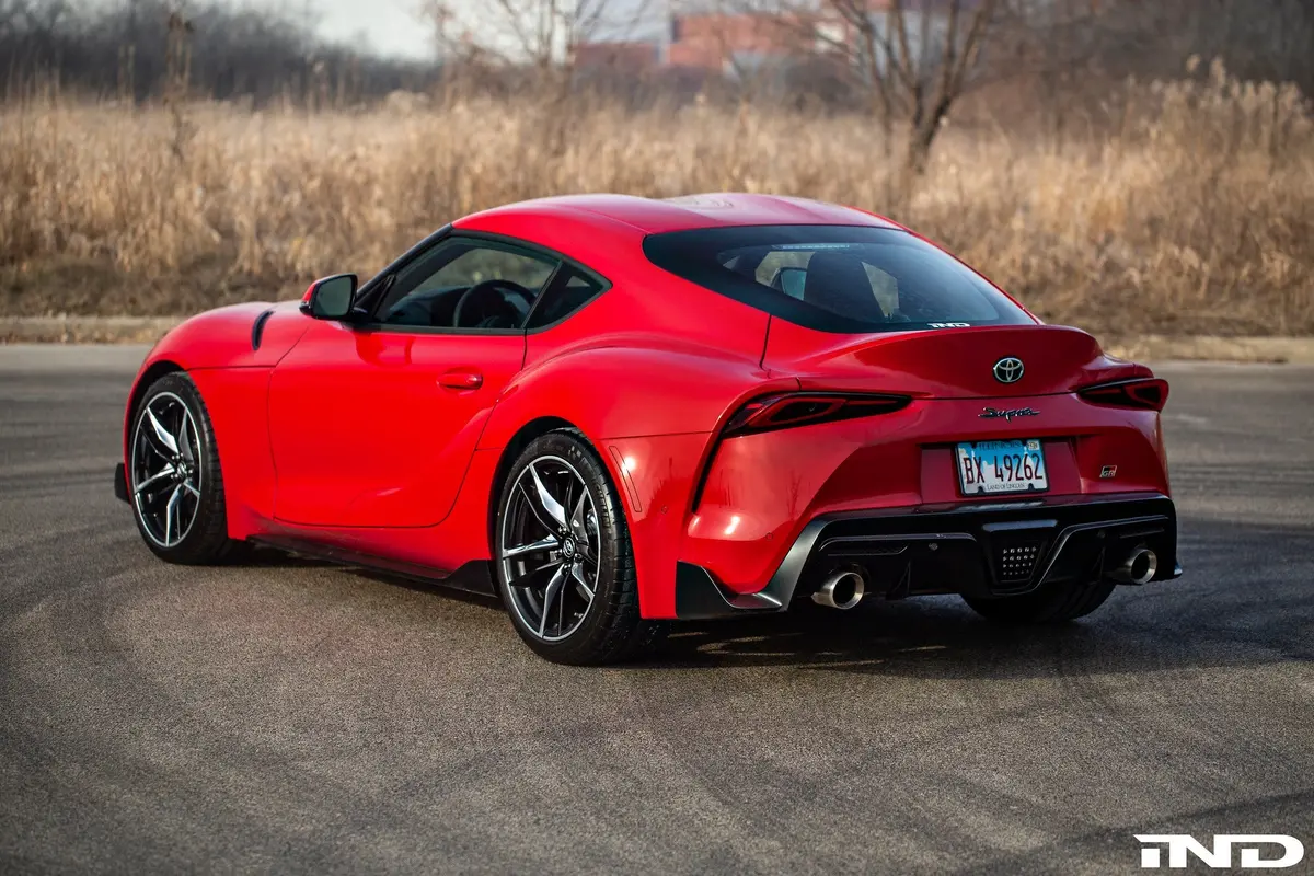 Ind A90 Supra Painted Rear Reflector Set 11