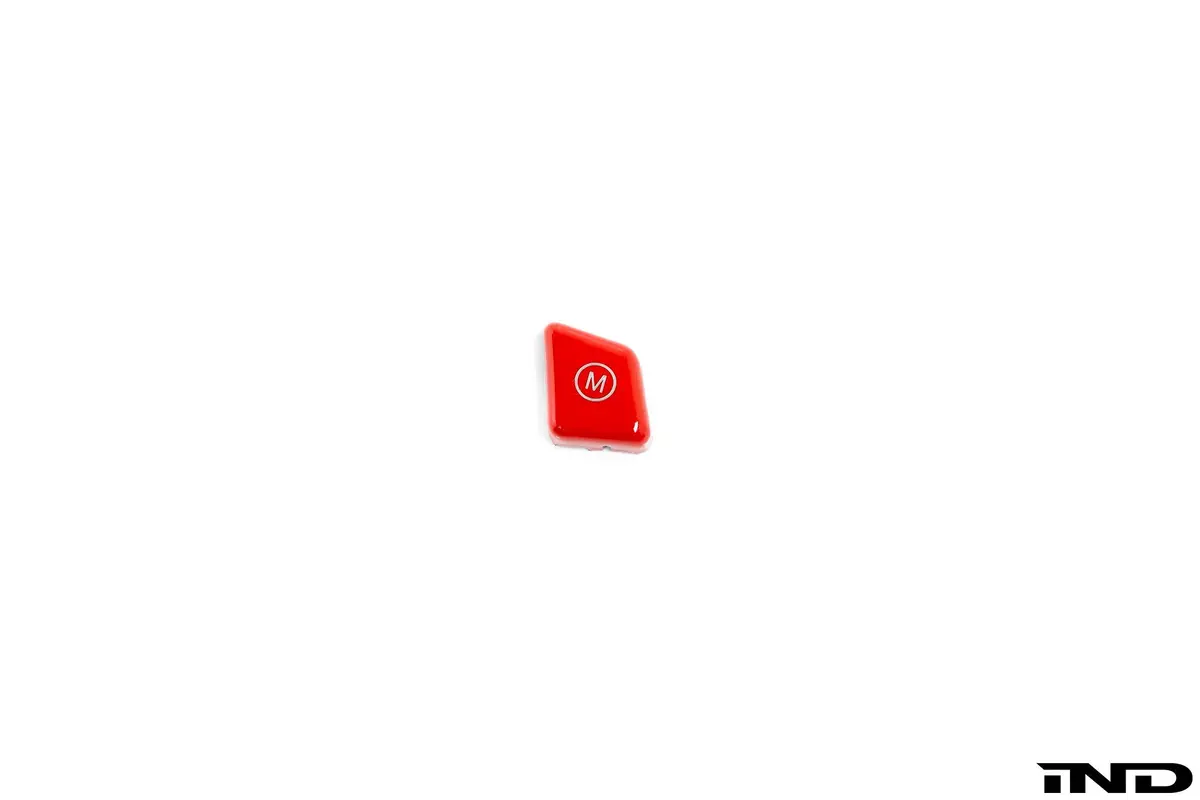 Ind E6x M5 / M6 Red M Steering Wheel Button 1