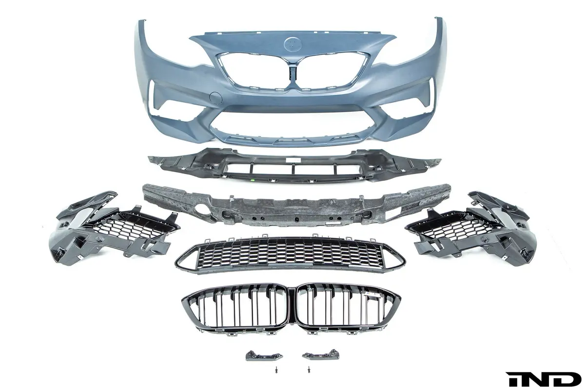 Ind F87 M2 Competition Bumper Retrofit Kit 1
