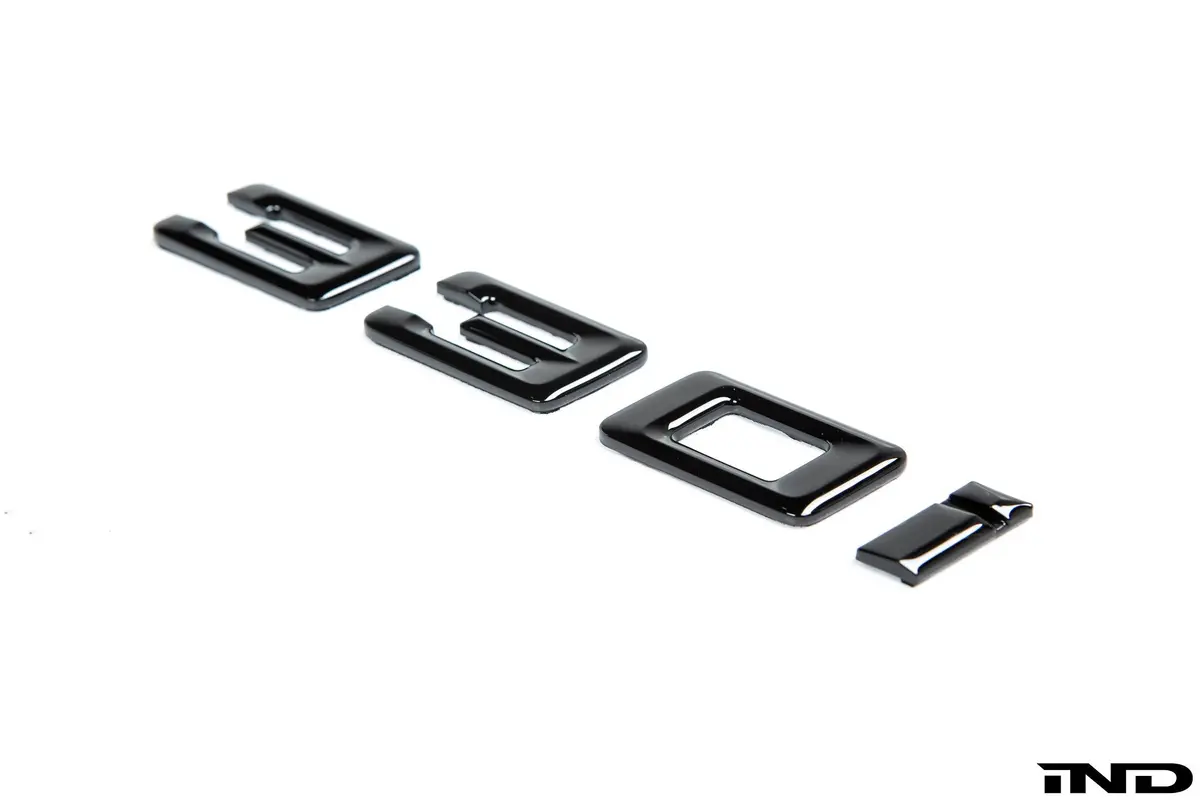 Ind G20 330I Painted Trunk Emblem 1
