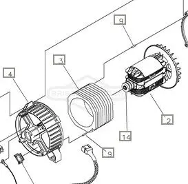 190079Ags Stator Reference 3 Shown Briggs And Stratton Generator 1