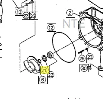 Iz0110491 Adjusting Washer 3 Inch Ref 21 Northstar W2 1