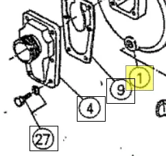 Iz0111360 Suction Flange Ref 4 Northstar 1