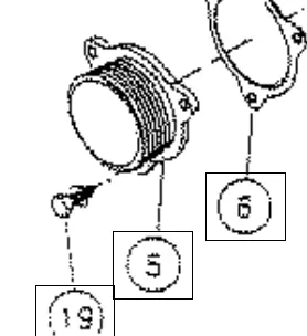 Iz0112876 Suction Flange 3" Ref 5 Northstar  Ns8 / Wh2 S-644 Sfi 1