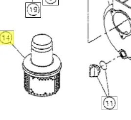 Iz0118159 Strainer Ref 14 Northstar 1