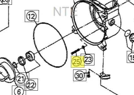 Iz734532075 Hexagon Socket Bolt Ref 25Northstar 1