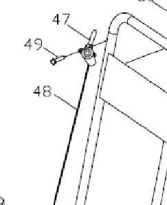 Jm999231-48 Throttle Cable With Bar Lever Control Ref 48 Northstar Ns-Fm8 / W2 Sfi 1