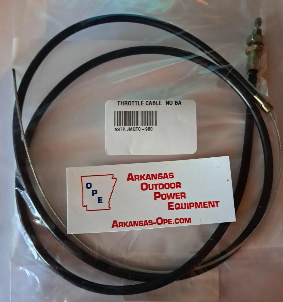 Jmqtc-900 Throttle Cable Only /// Can  Use Northstar Jmqtl-02 Lever Assembly With Cable Fm40/W3 1