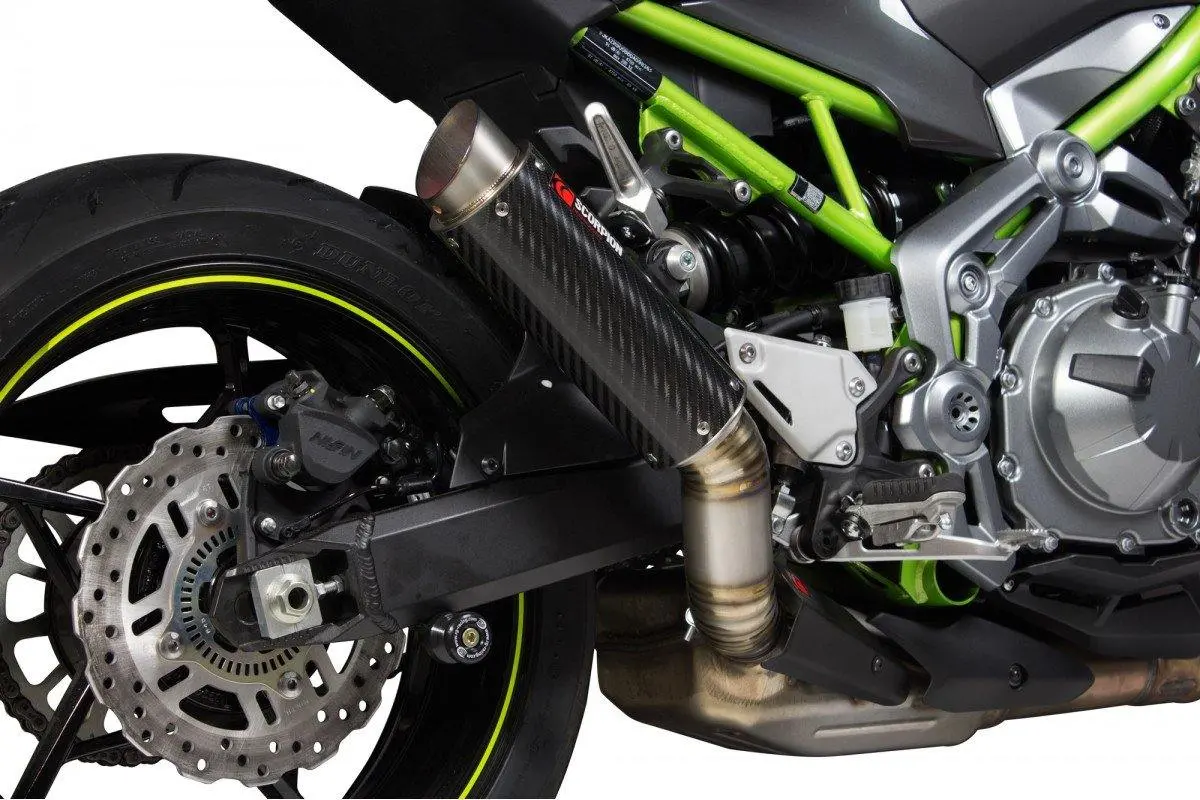 Scorpion Exhaust Fits For Kawasaki Z900 ('17-'19) & Z900 (A2) ('18-'19) (Rp1 Gp Slip On) 1