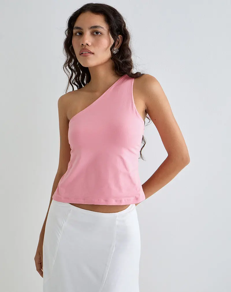 Klazari Top In Rayon Jersey Ballet Pink 1