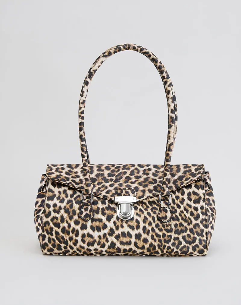 Shoulder Bag In Leopard Print 1